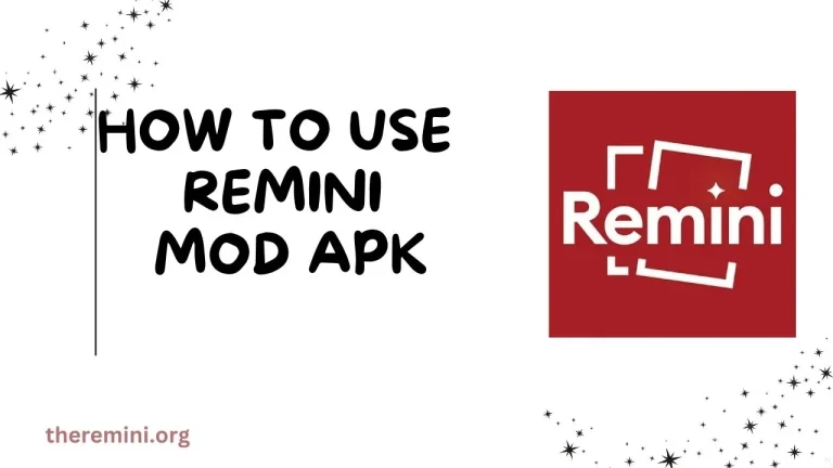 How to Use Remini Mod APK 4 how to use remini mod apk