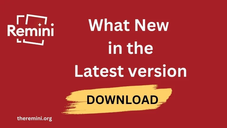 What's New in the Latest Version 4 what's new in the latest version of Remini